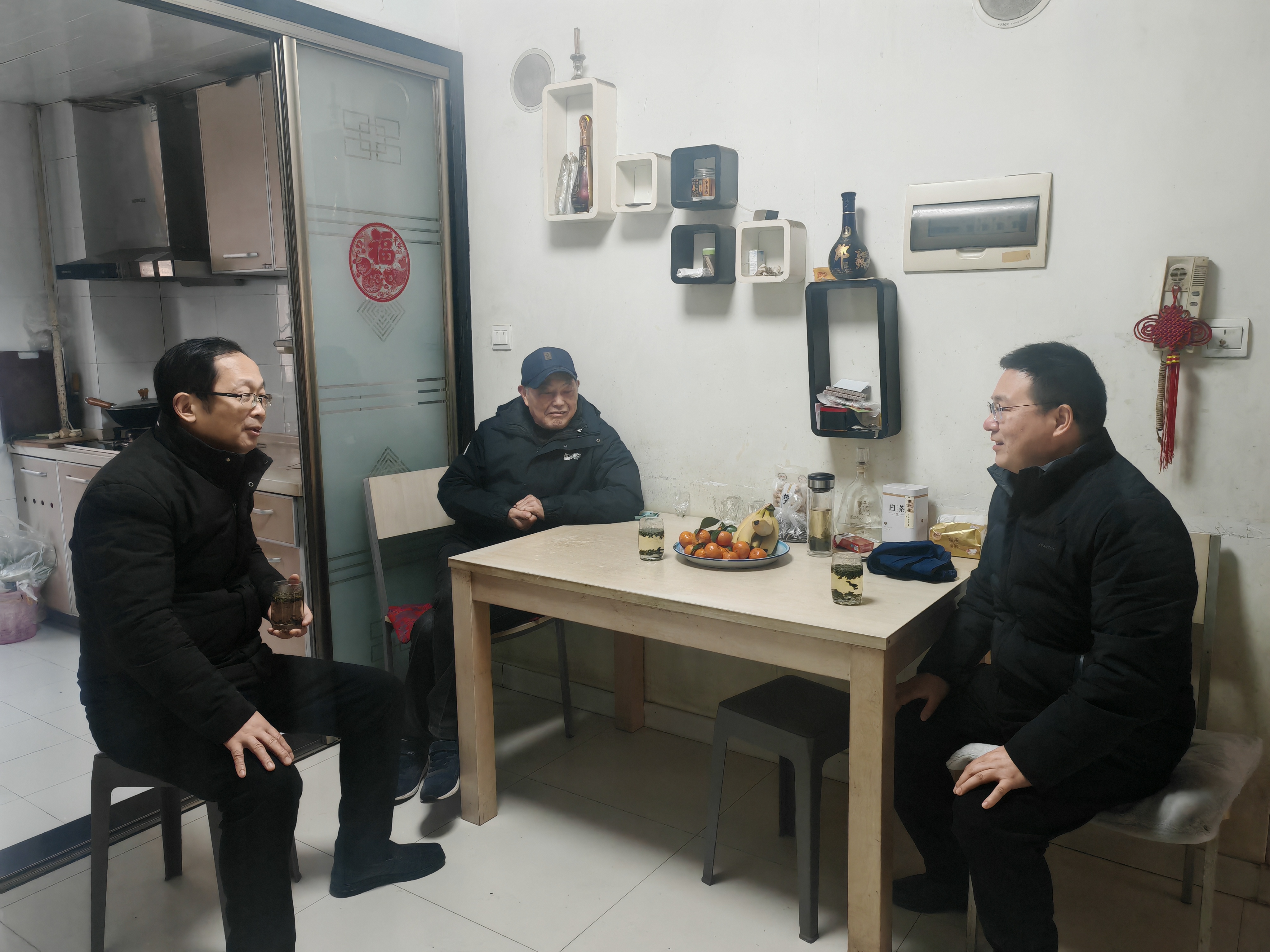 情暖新春，共话发展新蓝图——水文队领导班子走访慰问退休老干部